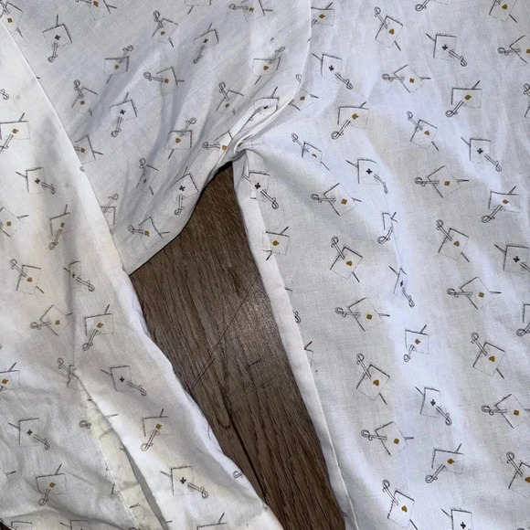 VTG 60’s/70’s Fruit of the Loom Harvest Collection • Cards & Daggers Button Down - Picture 2 of 10